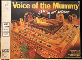 Rare & Vintage 1971 VOICE OF THE MUMMY GAME by Milton Bradley COMPLETE  NON-WORK | eBay